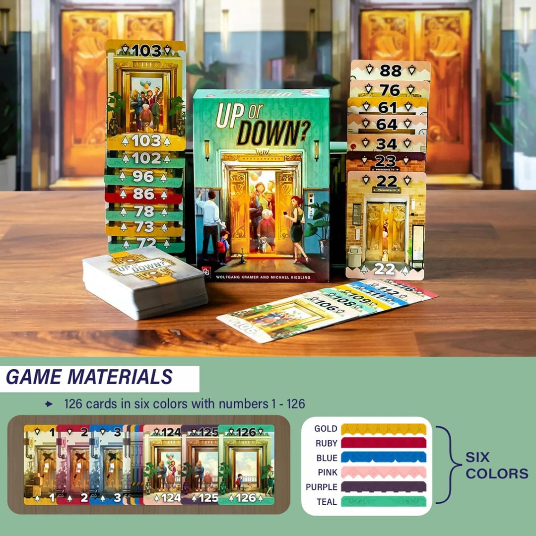 Up or Down (EN) JEUX - Famille