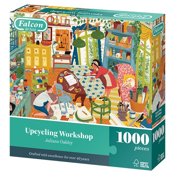 Upcycling Workshop (1000 pcs) CASSE-TÊTE - 1000 morceaux