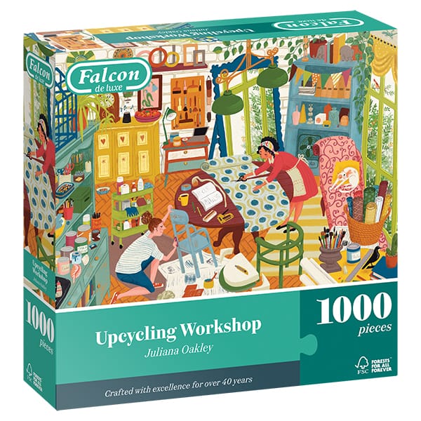 Upcycling Workshop (1000 pcs) CASSE-TÊTE - 1000 morceaux