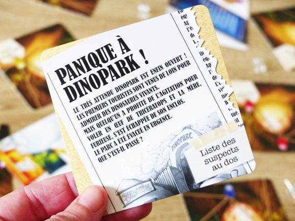 Enquêtes Express - Panique à Dinopark (FR)