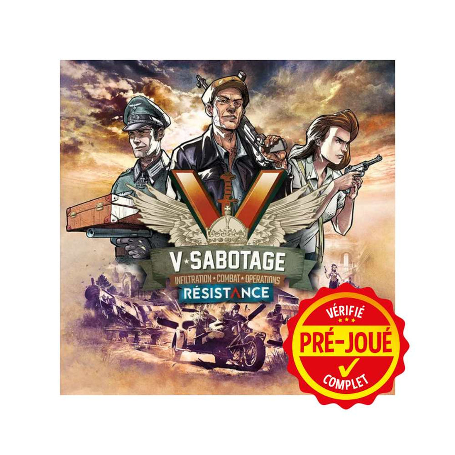 V-Commandos - Exp : Résistance [pré-joué] (ML) BAZAR - Bazar - Stratégie