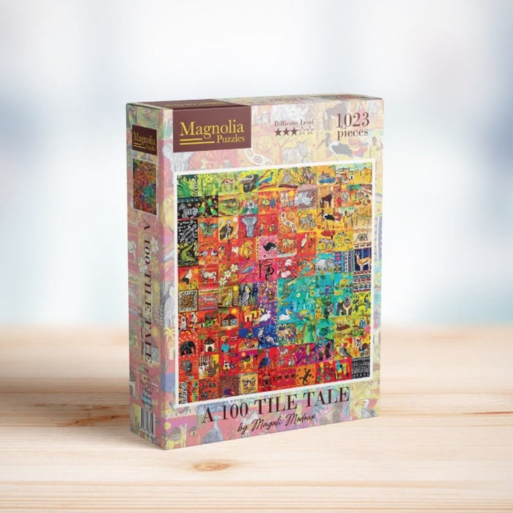 A 100 Tile Tale Magnolia Puzzle buy online |casse-tête achat en ligne