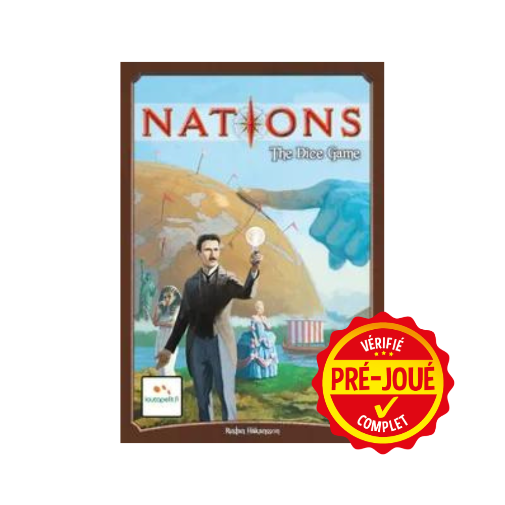 Nations the dice game [pré-joué] (EN)