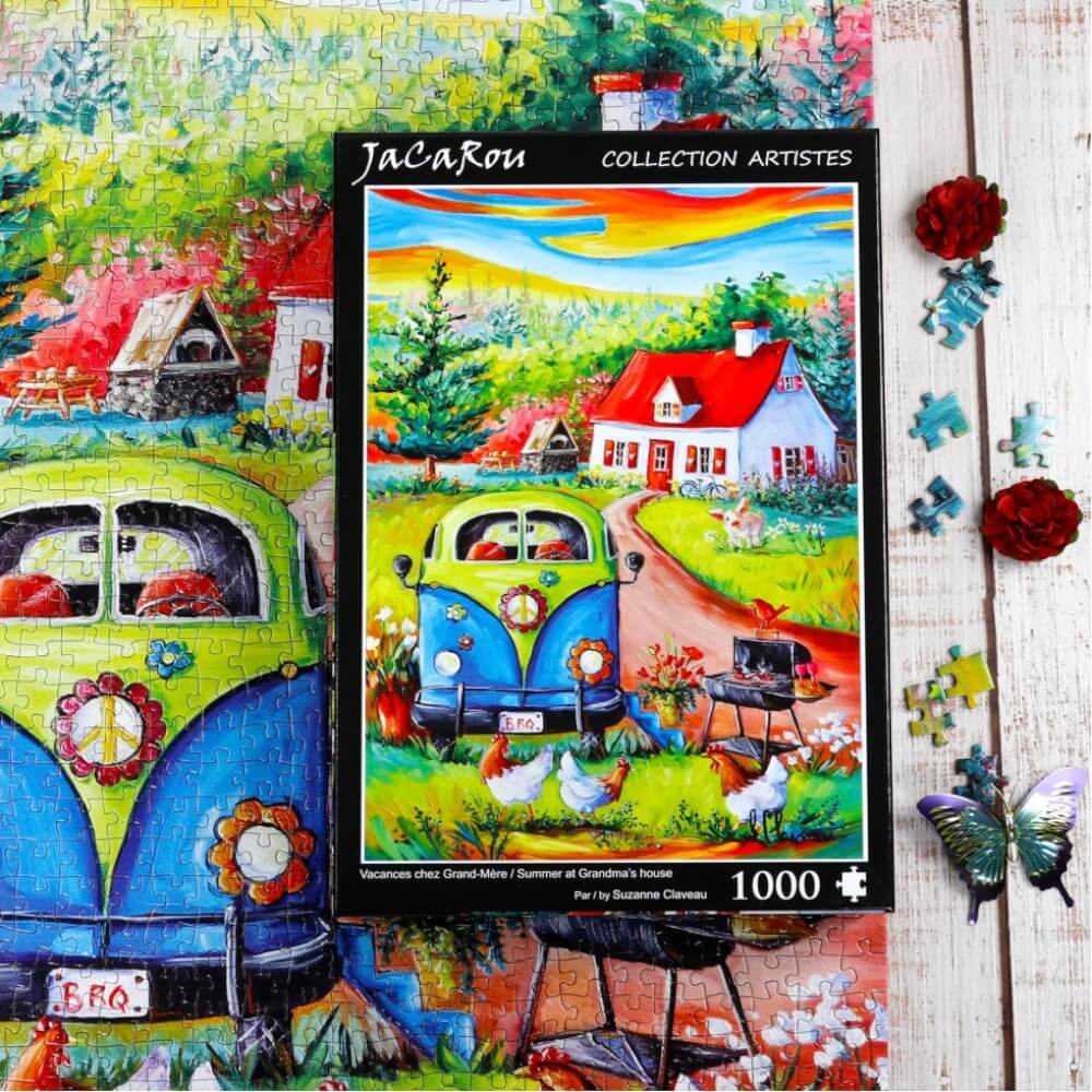 Vacances chez grand-mère | Summer At Grandma’S (Puzzle 1000 pcs) CASSE-TÊTE - 1000 morceaux