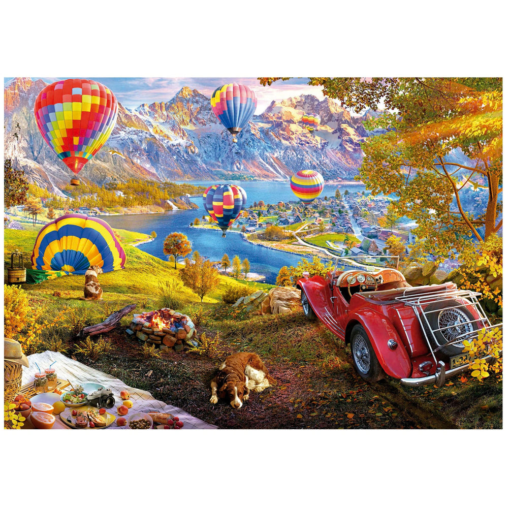 Vallée des Montgolfières (3000 pcs) CASSE-TÊTE - 3000 morceaux