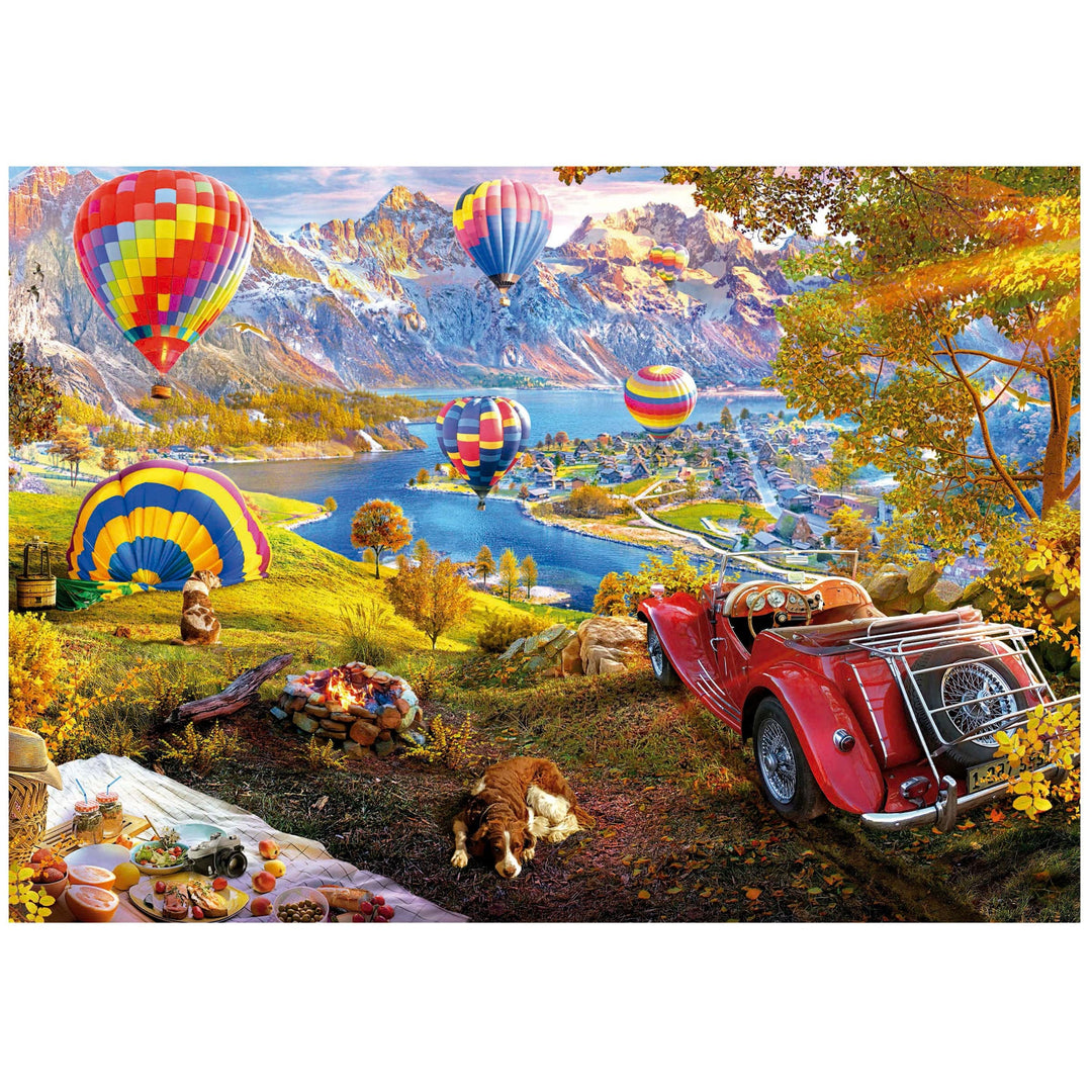Vallée des Montgolfières (3000 pcs) CASSE-TÊTE - 3000 morceaux