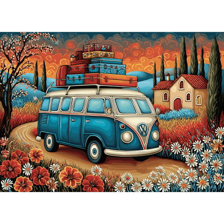 Van Life Escape (1000pcs) CASSE-TÊTE - 1000 morceaux