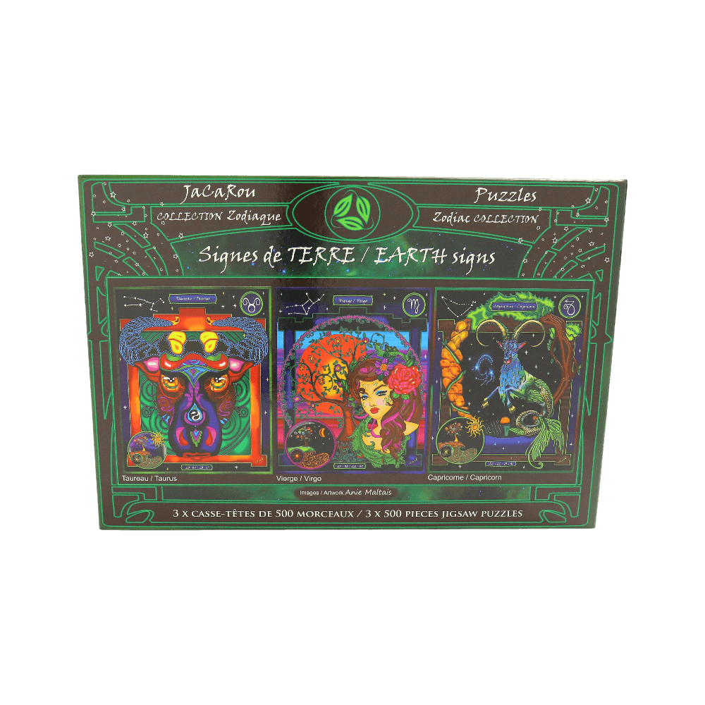 Signes de terre | Earth Signs | Casse-tête JaCaRou puzzle