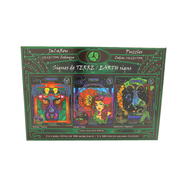 Signes de terre | Earth Signs | Casse-tête JaCaRou puzzle
