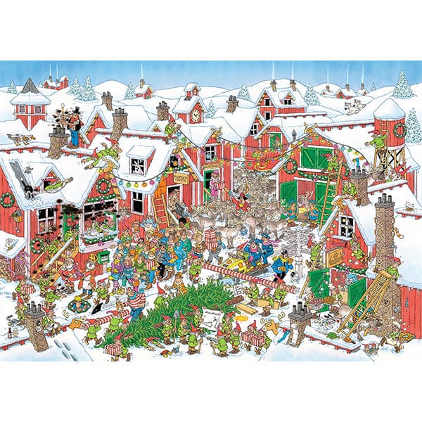Village du Père Noël | Santa's Village, JvH (1000 pcs) CASSE-TÊTE - 1000 morceaux