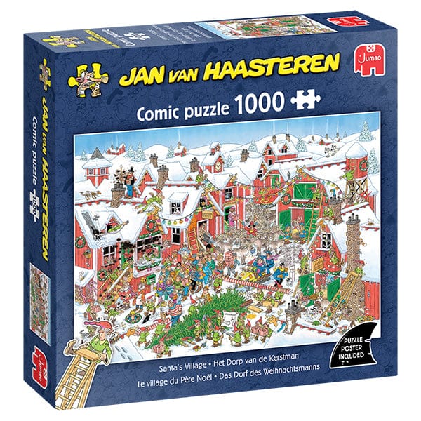 Village du Père Noël | Santa's Village, JvH (1000 pcs) CASSE-TÊTE - 1000 morceaux