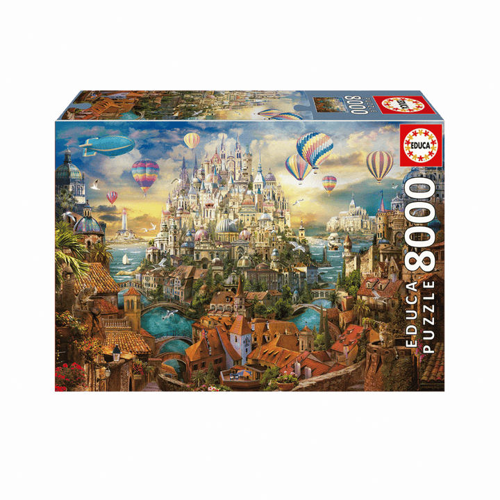Ville de rêve | Dream town (Puzzle 8000 pcs) CASSE-TÊTE - 8000 morceaux