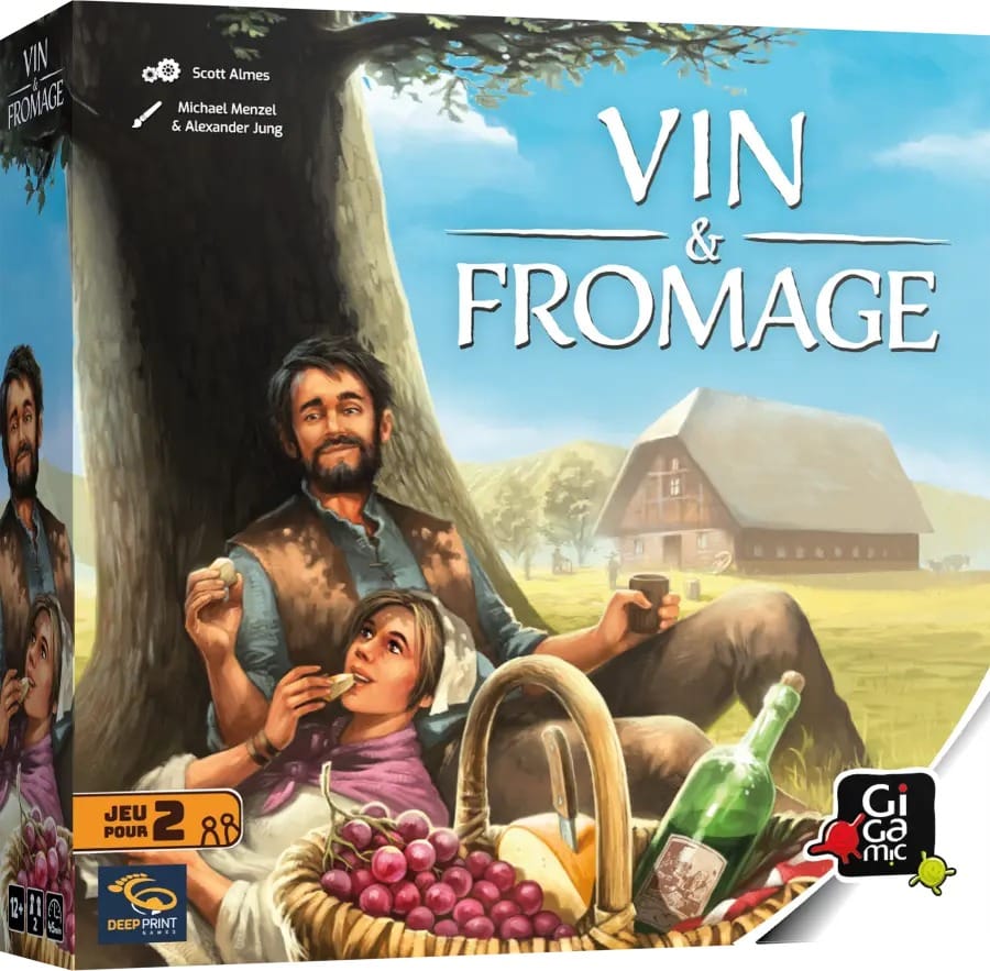 Vin &amp; Fromage (FR) JEUX - Deux joueurs