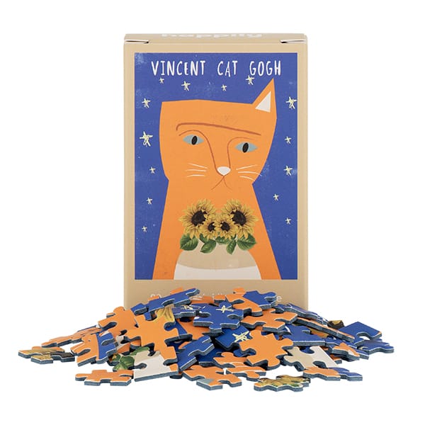 Vincent Cat (99 pcs MINI) CASSE-TÊTE - 100 - 150 morceaux