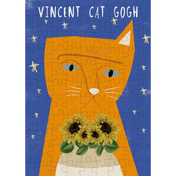 Vincent Cat (99 pcs MINI) CASSE-TÊTE - 100 - 150 morceaux
