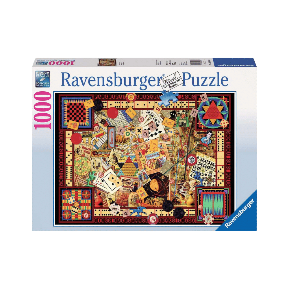 Vintage Games 1000 pc Puzzle CASSE-TÊTE - 1000 morceaux
