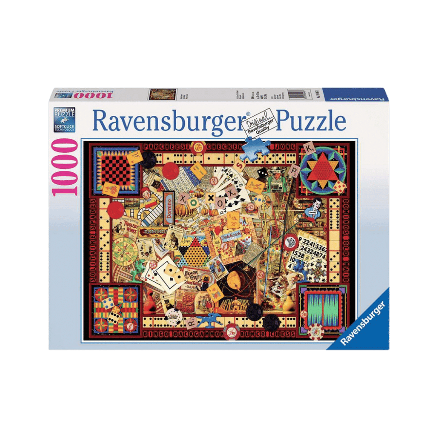 Vintage Games 1000 pc Puzzle CASSE-TÊTE - 1000 morceaux