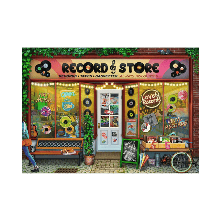 Vintage Vinyl (1000 pc) CASSE-TÊTE - 1000 morceaux