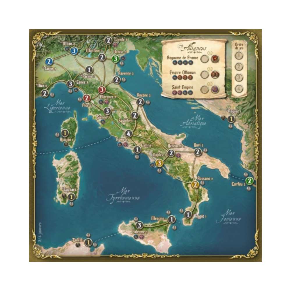 Virtù - L'art de gouverner (FR) JEUX - Stratégie - Stratégie avancé