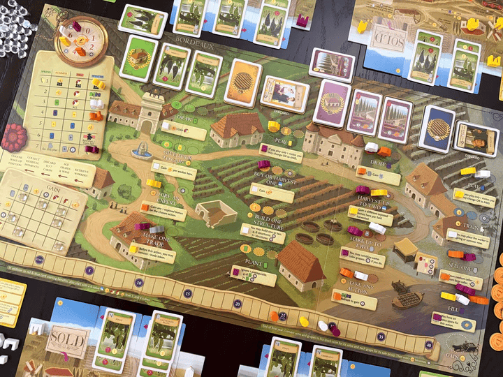 Viticulture: Bordeaux (EN) JEUX - Stratégie - Stratégie intermédiaire