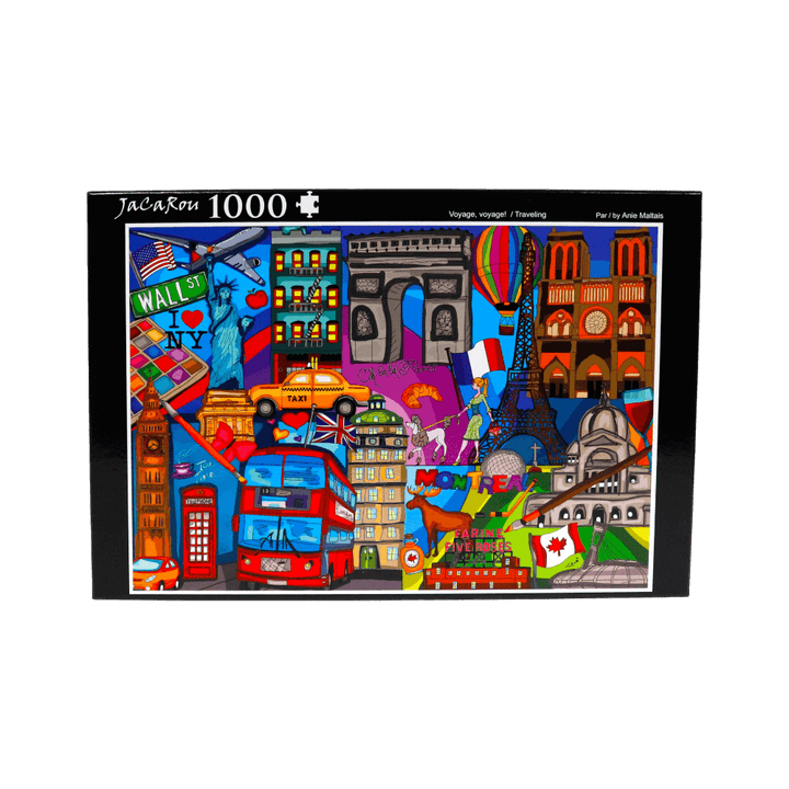 Voyage, voyage! | Traveling (Puzzle 1000 pcs) CASSE-TÊTE - 1000 morceaux