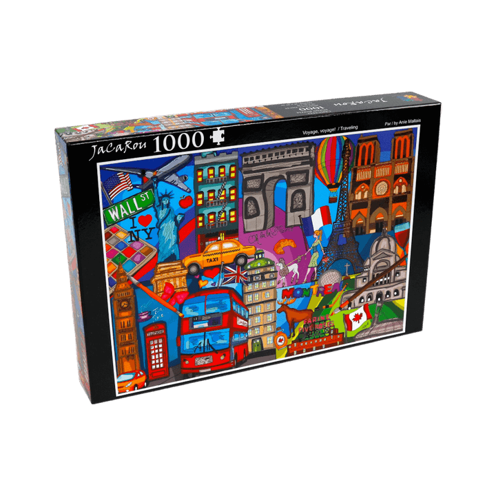 Voyage, voyage! | Traveling (Puzzle 1000 pcs) CASSE-TÊTE - 1000 morceaux
