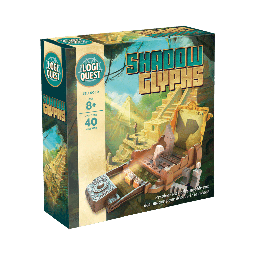 Logiquest - Shadow Glyphs, jeu de société solo - Achat en ligne