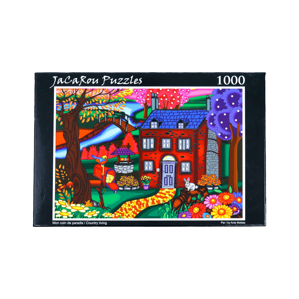 Puzzle 1000: Mon coin de paradis - L'As des jeux