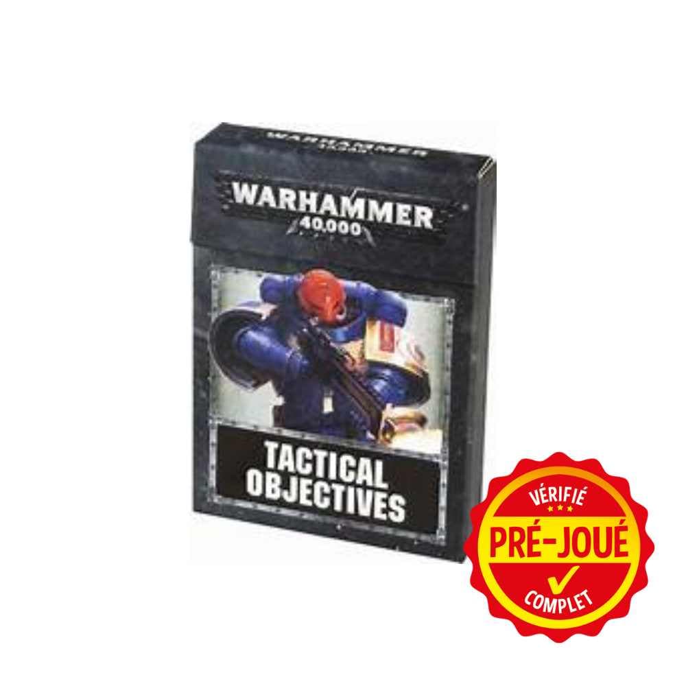 Warhammer 40 000 : tactical objectives (pré-joué) (EN) BAZAR - Bazar - Stratégie