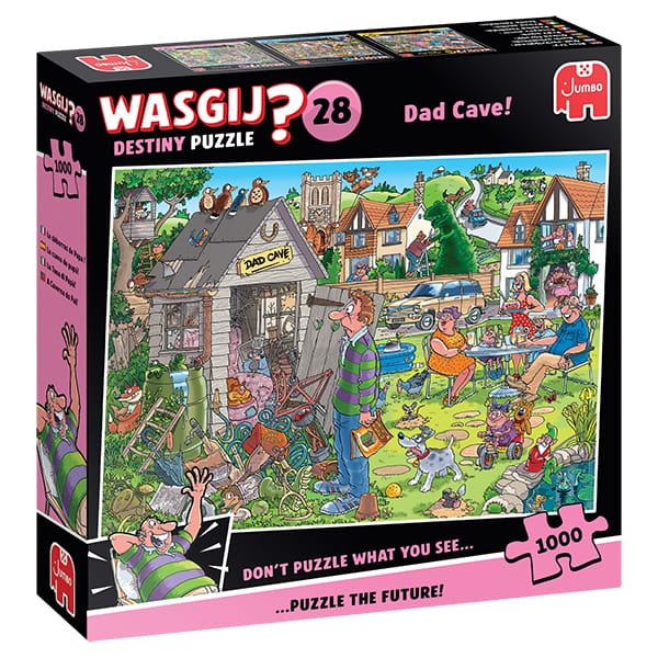 Wasgij Destiny 28 - Le débarras de Papa! (1000pcs) CASSE-TÊTE - 1000 morceaux