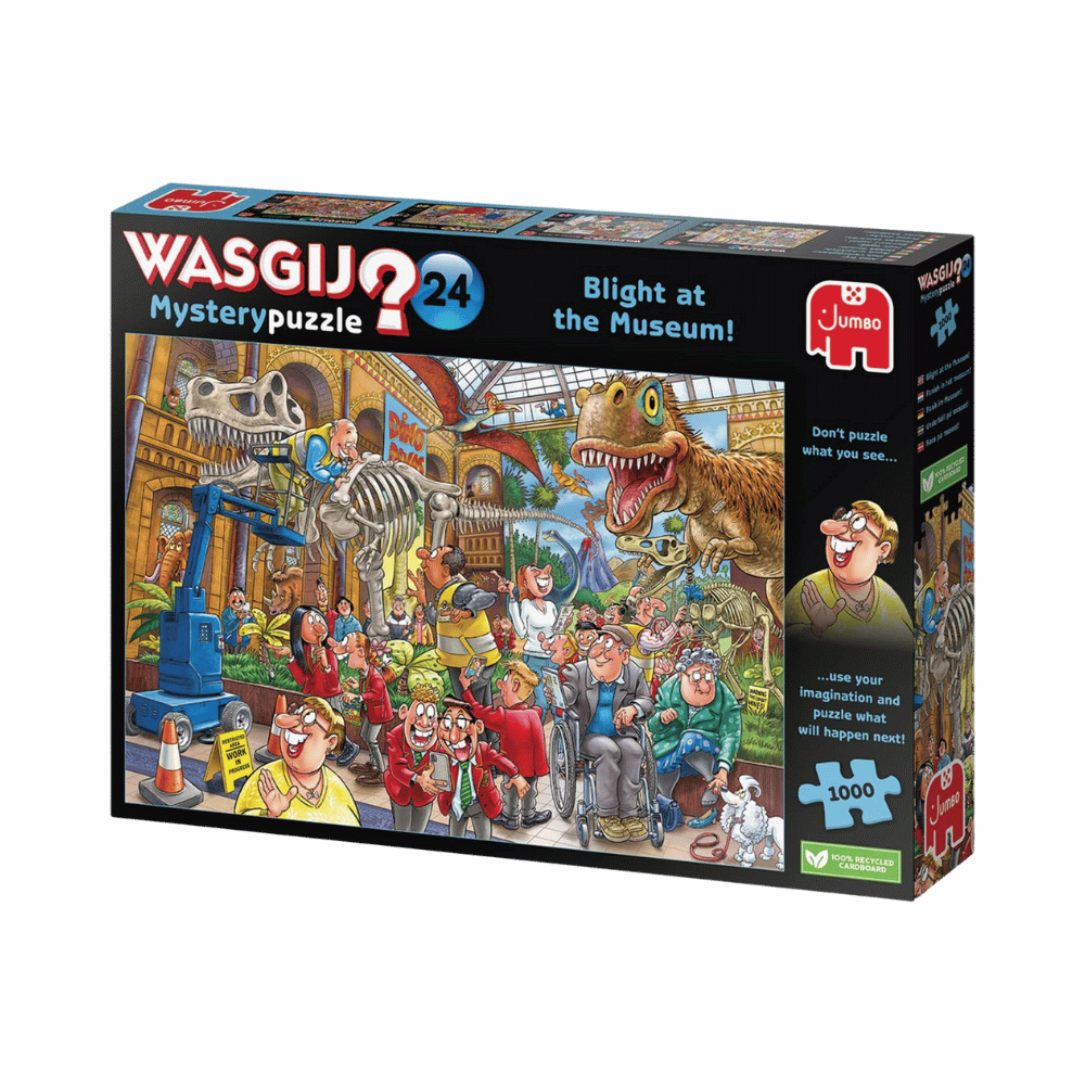 Wasgij - Mystery 24 - Panique au musée | Blight at the Museum! (1000 pc) CASSE-TÊTE - 1000 morceaux