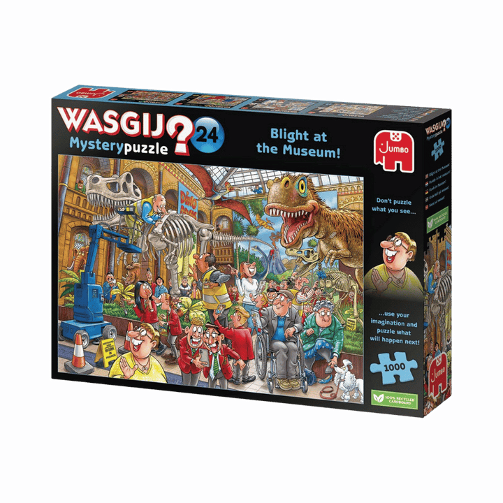 Wasgij - Mystery 24 - Panique au musée | Blight at the Museum! (1000 pc) CASSE-TÊTE - 1000 morceaux