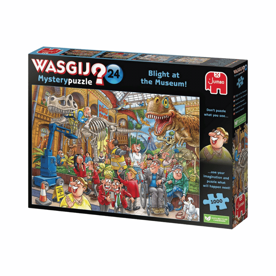 Wasgij - Mystery 24 - Panique au musée | Blight at the Museum! (1000 pc) CASSE-TÊTE - 1000 morceaux