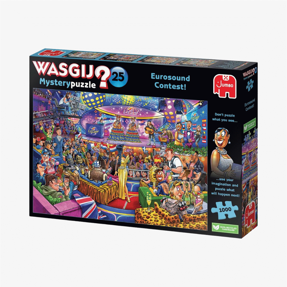 Wasgij - Mystery #25 - Eurosong Contest (Puzzle 1000 pc) CASSE-TÊTE - 1000 morceaux