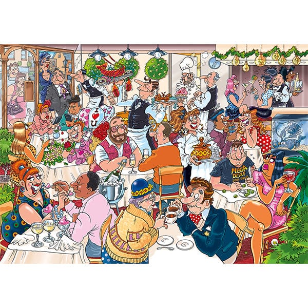 Wasgij Mystery 26 - Saint-Valentin | Date Night! (1000pcs) CASSE-TÊTE - 1000 morceaux