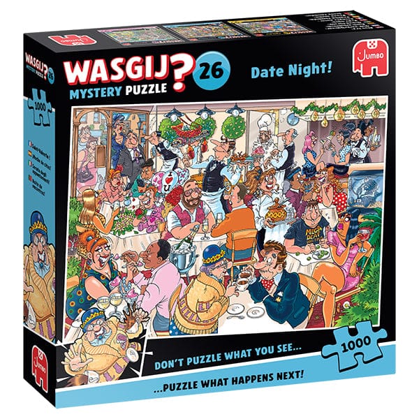 Wasgij Mystery 26 - Saint-Valentin | Date Night! (1000pcs) CASSE-TÊTE - 1000 morceaux