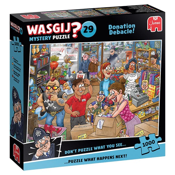 Wasgij Mystery 29 - Un fisco embarrassant! | Donation (1000 pcs) CASSE-TÊTE - 1000 morceaux