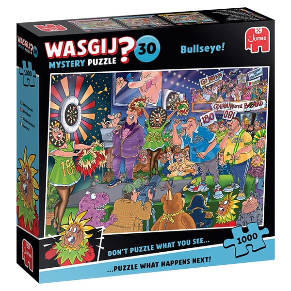 Wasgij Mystery 30, En plein dans le mille! (1000 pcs) CASSE-TÊTE - 1000 morceaux