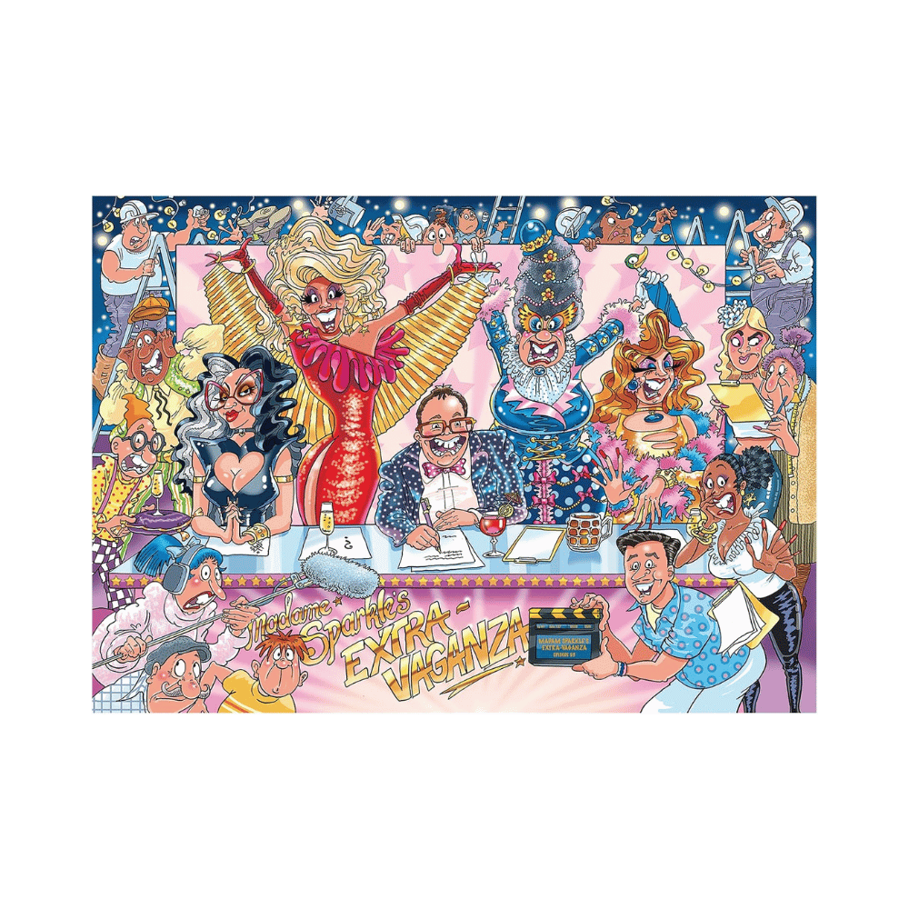 Wasgij - Original #42 - Dominez la piste | Rule the Runway! (Puzzle 1000 pc) CASSE-TÊTE - 1000 morceaux