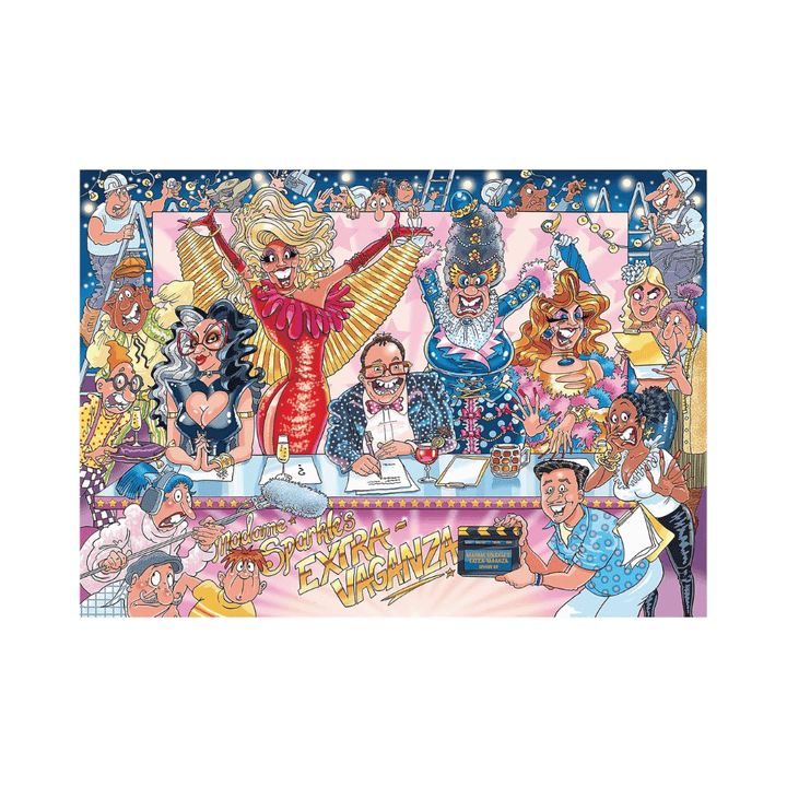 Wasgij - Original #42 - Dominez la piste | Rule the Runway! (Puzzle 1000 pc) CASSE-TÊTE - 1000 morceaux