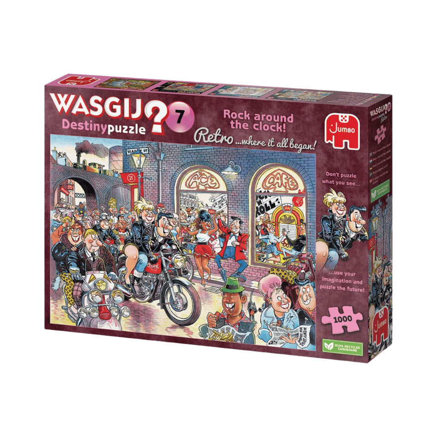 Wasgij - Retro Destiny #7 - Rock Around the Clock (Puzzle 1000 pc) CASSE-TÊTE - 1000 morceaux