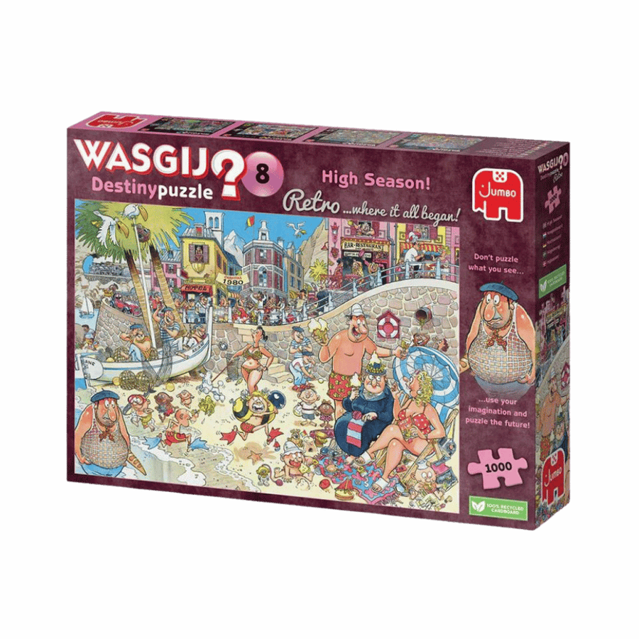 Wasgij - Retro Destiny #8 - High Season (1000 pc) CASSE-TÊTE - 1000 morceaux