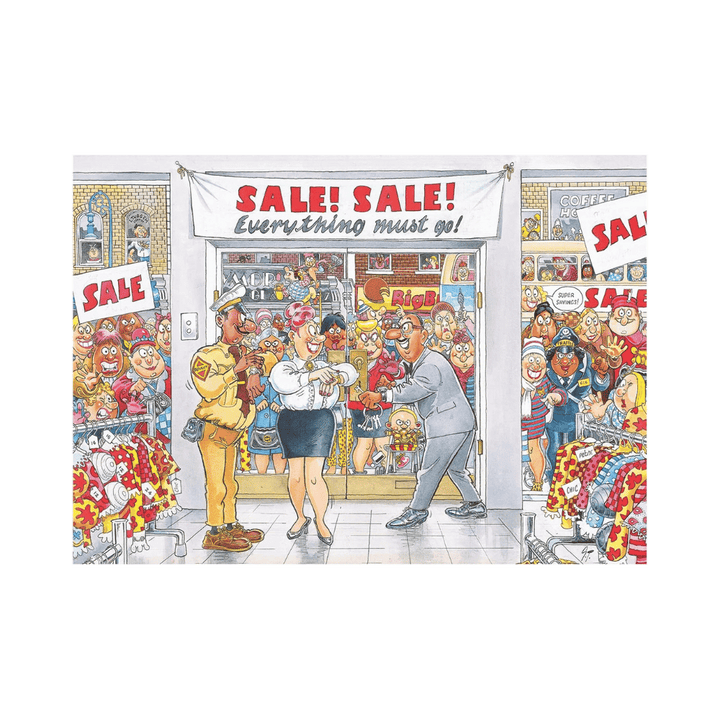 Wasgij - Retro Mystery #7 - Tout doit partir | Everything Must Go (Puzzle 1000 pc) CASSE-TÊTE - 1000 morceaux