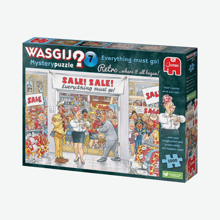 Wasgij - Retro Mystery #7 - Tout doit partir | Everything Must Go (Puzzle 1000 pc) CASSE-TÊTE - 1000 morceaux