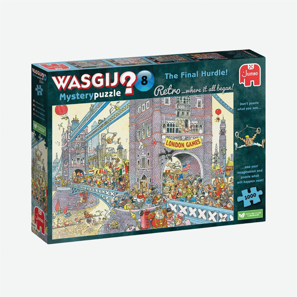 Wasgij - Retro Mystery #8 - The Final Hurdle (Puzzle 1000 pc) CASSE-TÊTE - 1000 morceaux