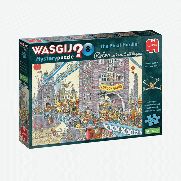 Wasgij - Retro Mystery #8 - The Final Hurdle (Puzzle 1000 pc) CASSE-TÊTE - 1000 morceaux