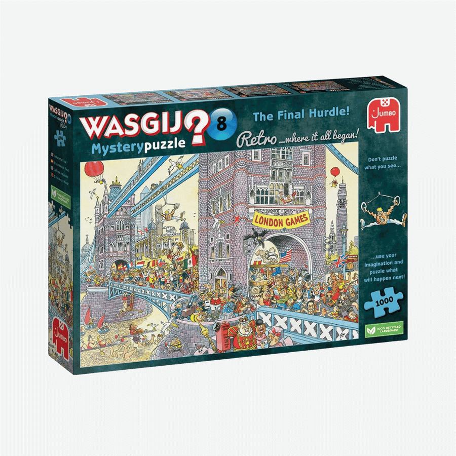 Wasgij - Retro Mystery #8 - The Final Hurdle (Puzzle 1000 pc) CASSE-TÊTE - 1000 morceaux