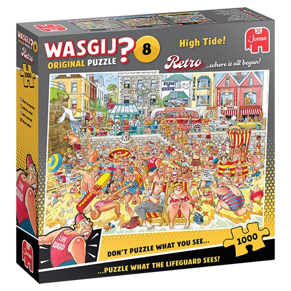 Wasgij Retro Orginal 8 - Marée haute | High Tide! (1000pcs) CASSE-TÊTE - 1000 morceaux
