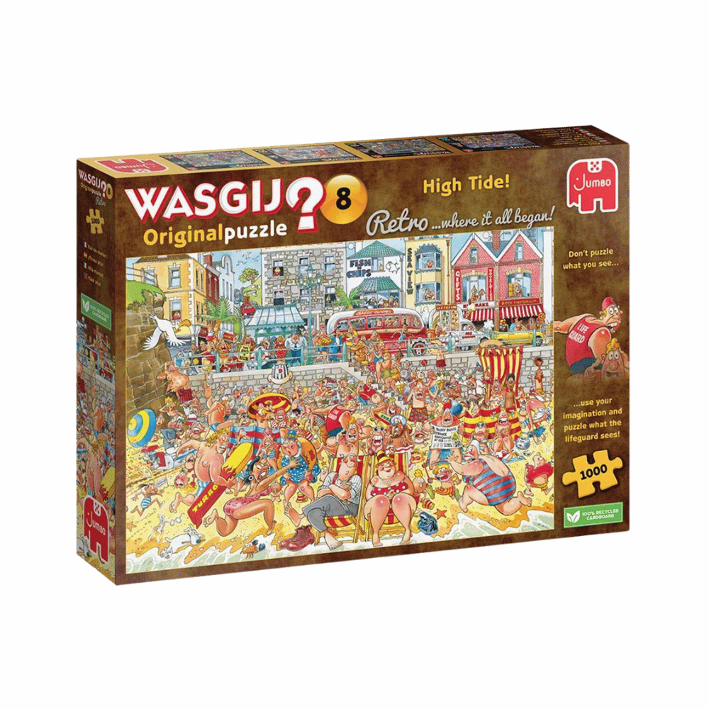 Wasgij - Retro Original #8 - High Tide (Puzzle 1000 pc) CASSE-TÊTE - 1000 morceaux