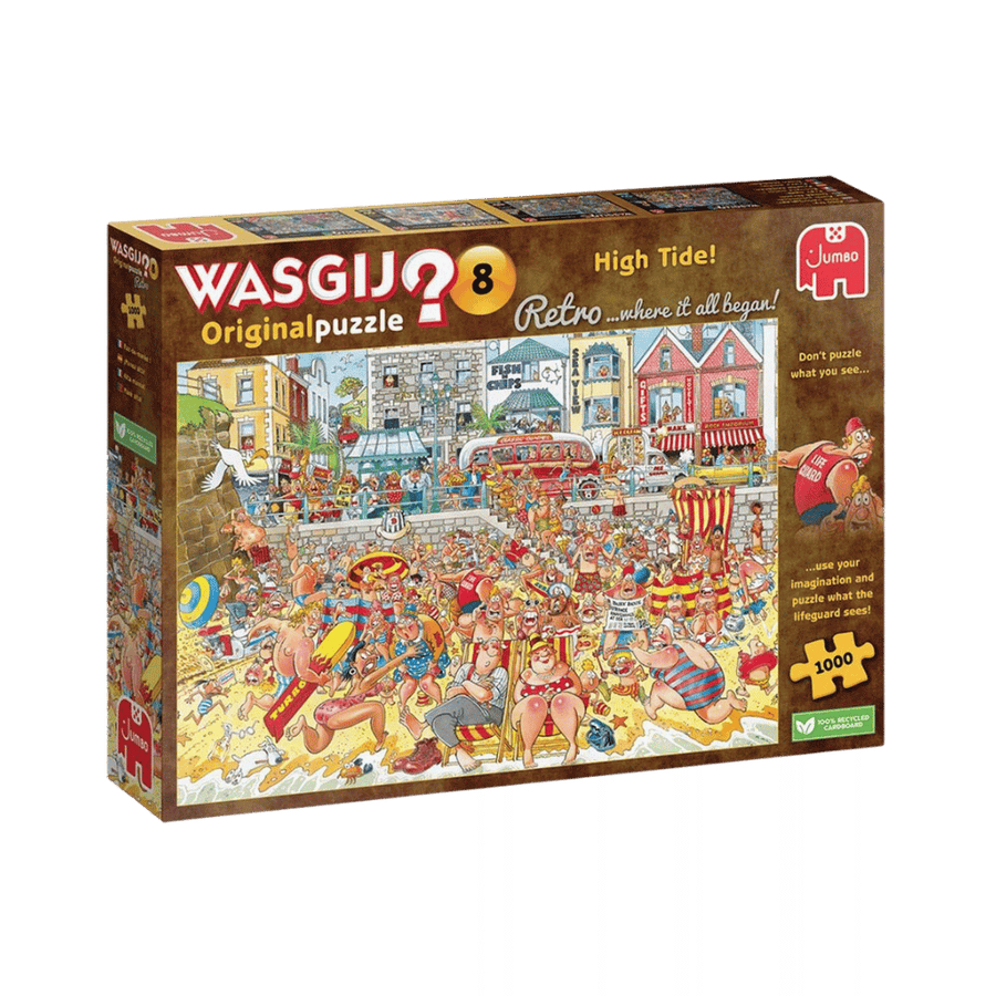 Wasgij - Retro Original #8 - High Tide (Puzzle 1000 pc) CASSE-TÊTE - 1000 morceaux